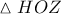 \displaystyle{
\vartriangle HOZ
} \displaystyle{
\vartriangle HOZ
}