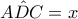 \hat{ADC}=x \hat{ADC}=x