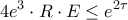 \displaystyle 4e^3\cdot R\cdot E\leq e^{2\tau} \displaystyle 4e^3\cdot R\cdot E\leq e^{2\tau}