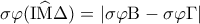 \displaystyle{\sigma \varphi ({\rm I}\widehat {\rm M}\Delta ) = \left| {\sigma \varphi {\rm B} - \sigma \varphi \Gamma } \right|} \displaystyle{\sigma \varphi ({\rm I}\widehat {\rm M}\Delta ) = \left| {\sigma \varphi {\rm B} - \sigma \varphi \Gamma } \right|}