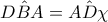 \hat{DBA}=\hat{AD\chi } \hat{DBA}=\hat{AD\chi }