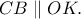 CB\parallel OK. CB\parallel OK.