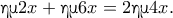 \textnormal{\gr ημ}2x+\textnormal{\gr ημ}6x=2\textnormal{\gr ημ}4x . \textnormal{\gr ημ}2x+\textnormal{\gr ημ}6x=2\textnormal{\gr ημ}4x .