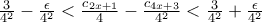 \frac{3}{4^2}-\frac{\epsilon}{4^2} < \frac{c_{2x+1}}{4}-\frac{c_{4x+3}}{4^2} < \frac{3}{4^2}+\frac{\epsilon}{4^2} \frac{3}{4^2}-\frac{\epsilon}{4^2} < \frac{c_{2x+1}}{4}-\frac{c_{4x+3}}{4^2} < \frac{3}{4^2}+\frac{\epsilon}{4^2}