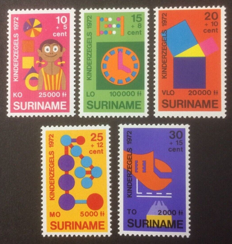Suriname stamps 1972.png