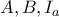 A,B,{{I}_{a}}