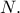 \displaystyle{N.}