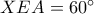 XEA=60^{\circ}