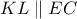 KL\parallel EC