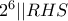 2^6||RHS
