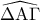 \displaystyle 
\widehat{\Delta {\rm A}\Gamma }
