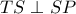 TS\perp SP