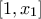 [1,x_{1}]