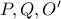 P,Q,O'
