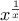 x^{\frac{1}{x}}