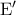 \mathrm{E}'