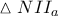 \vartriangle NII_{a}