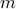 m\,\,