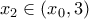  x_2 \in (x_0, 3)