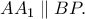 AA_{1}\parallel BP. AA_{1}\parallel BP.