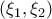 (\xi_1,\xi_2)