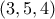 (3,5,4)