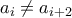 a_i \neq a_{i+2}