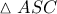 \displaystyle{\vartriangle ASC }