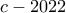 c-2022