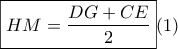 \displaystyle \boxed{HM=\frac{DG+CE}{2}}(1)