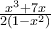\frac{x^3+7x}{2(1-x^2)}