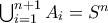 \bigcup_{i=1}^{n+1}{A_{i}}= S^{n}