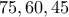 75,60,45 75,60,45