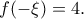 f(-\xi)=4.