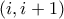 (i,i+1)