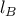l_{B}