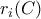 r_i(C)