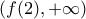 (f(2), +\infty)