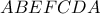 ABEFCDA