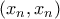 (x_n , x_n)