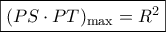 \boxed{{(PS \cdot PT)_{\max }} = {R^2}} \boxed{{(PS \cdot PT)_{\max }} = {R^2}}