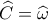 \widehat C = \widehat \omega