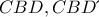 CBD, CBD΄