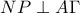 NP\perp A\Gamma