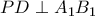 PD \perp A_1B_1