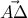 \vec{A\Delta }
