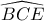 \widehat{BCE}