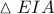 \vartriangle EIA