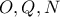 O,Q,N