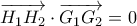 \overrightarrow{H_{1}H_{2}}\cdot \overrightarrow{G_{1}G_{2}}=0